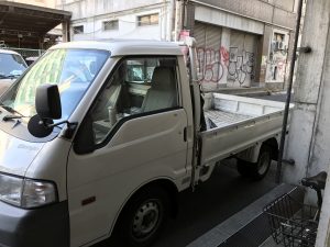 1tショート平車両建築金物集配業務