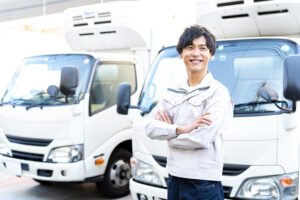 2t箱車両(準中型5t限定OK)飲食店へ食品配送ドライバー