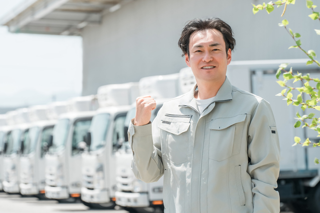 2t車両豚まん等 点心食品センター配送
