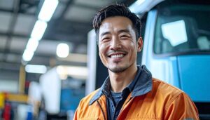 大型車両カゴ台車拠点間輸送配送