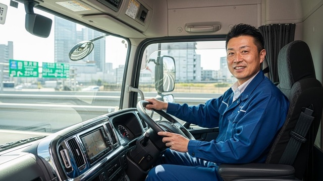 大型ダンプ・コンテナ車両産廃回収ドライバー（紹介予定）