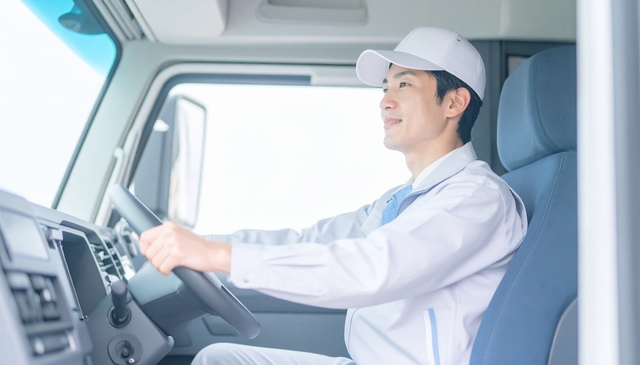 4t車両食品センターへの配送業務(14時出勤)