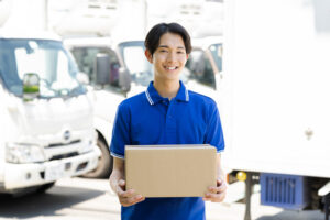 3t車両乳製品 固定ルート配送