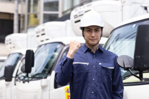 2t車両乳製品 固定ルート配送