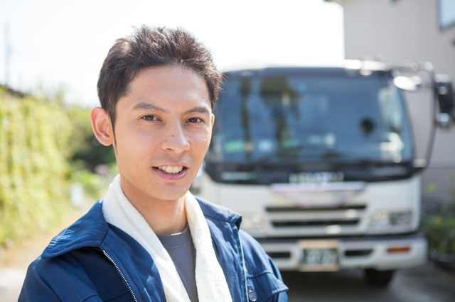 4t平車・ウイング車印刷物 配送ドライバー